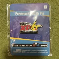 ポケモンWCS2026 XP限定参加賞 ピカチュウ　ピンズ