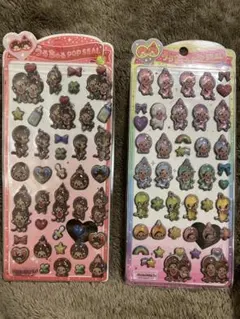モンチッチ　うるちゅる　ポップシール 2枚セット