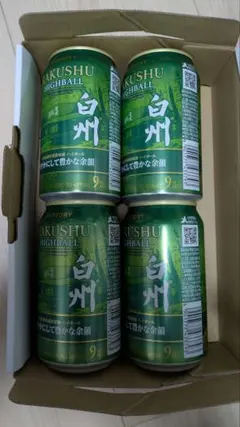 【未開封】 値下げ！！白州ハイボール缶 350ml × 24本（1ケース） 新品・未開封】 白州ハイボール缶 350ml × 24本（1ケース） ①