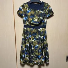 ketty 花柄 半袖ひざ丈ワンピース サイズ0