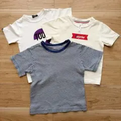 半袖Tシャツ3枚セットUNIQLO・F.P・BEBE（110㎝）