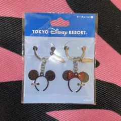 ディズニーリゾート限定 カチューシャ キーチェーン 2個