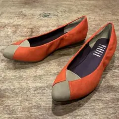 ほぼ新品！外反母趾 痛くない fitfit クロスフラットパンプニーカー 23