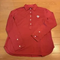 PEARLY GATES レッド 長袖ポロシャツ サイズ1