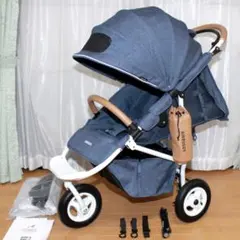 美品AIRBUGGYエアバギーココブレーキ EXフロムバース◆新生児～３輪バギーのサムネイル