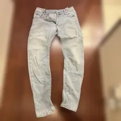スキニーデニム ライトブルー