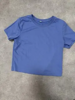 GU ミニドライTシャツ ブルー 半袖 Ｌ