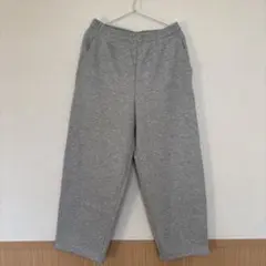 ユニクロCスウェットワイドパンツ　標準丈
