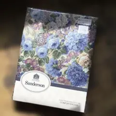 Sanderson 花柄 掛け布団カバー 150×210cm 日本　西川産業