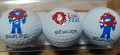 Expo 2025 ゴルフボール 3個セット