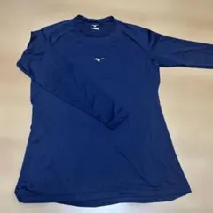 Mizuno ネイビー 長袖 アンダーシャツ Lサイズのサムネイル