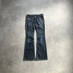 00s y2k archive diesel flare denim jeans