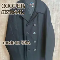 【希少】USA製 COOPER ピーコート PEACOAT ウール　44 黒