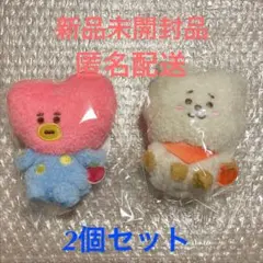 BT21 RJ TATA 2個セット フルーツビーンドール