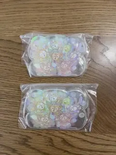 【美品】ダッフィー＆フレンズ 20周年 カラフルハピネス クリップ 2個セット