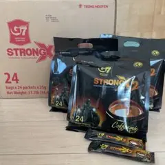 G 7ベトナムコーヒーストロングX 2 正規品 24個× 2袋 在庫一掃セール