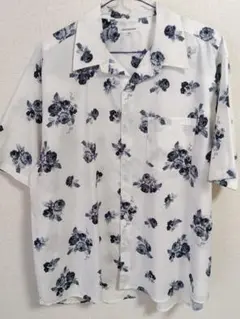 URBAN RESEARCH ローズ柄 半袖シャツ 38