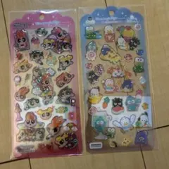 ドロップジェリーシール　パワパフ　サンリオ