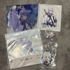 カラフルピーチ　どぬく　グッズセット　ラバーストラップ マグネット　フィギュア