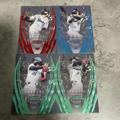 BBM 2026 GENESIS 長岡 岩田 サンタナ 内山 パラレル4枚セット