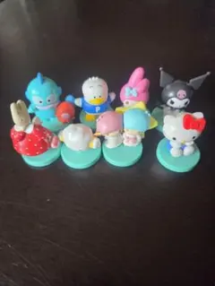 サンリオキャラクターズ ミニフィギュア 8種セット　チョコエッグ