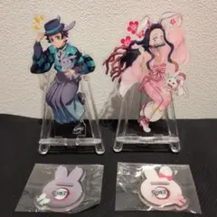 鬼滅の刃　AGF2023 卯年　ランダムアクリルスタンド　竈門禰豆子　竈門炭治郎