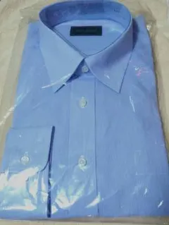 水色 LL 長袖ワイシャツ