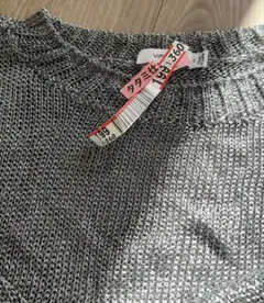 H*M様 Vince. シルバー系 長袖ニットのサムネイル