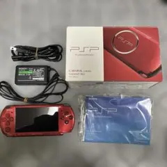 PSP PSP3000 ラディアント レッド　※バッテリー無し