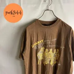 【DOARAT　SAMPLER　プリントTシャツ　ヴィンテージ風　古着感あり】
