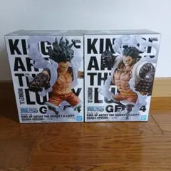 ワンピース KING OF ARTIST ルフィ 2体セット