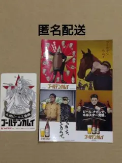 映画 ゴールデンカムイ 札幌ビール工場編 使用済みムビチケ、入場者特典