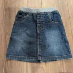 キッズデニムスカート90