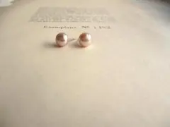淡水パール スタッドピアス No.003