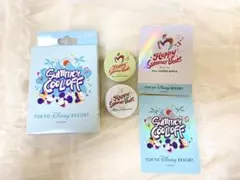 ディズニー サマークールオフ ミセスセット 缶バッジ ステッカー4点のサムネイル