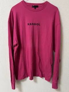 KANGOL ピンク 長袖カットソー Lのサムネイル