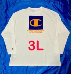 Champion チャンピオン 長袖Tシャツ メンズ大きいサイズ 3L