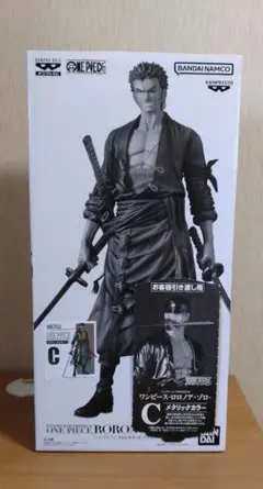 ワンピース ロロノア・ゾロ フィギュア C賞 メタリックカラー 半券付き