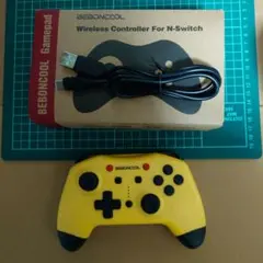 Switch　コントローラー　イエロー　BEBONCOOL