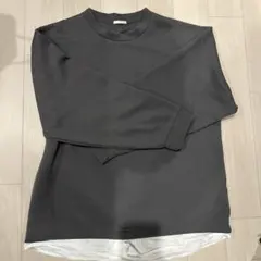 GU　レイヤード風トレーナー（Mサイズ）