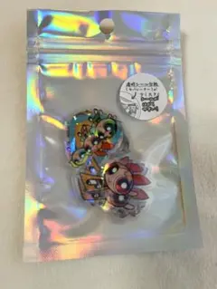 パワパフ♥︎︎∗︎*゜オーロラホログラムクリアシール フレークシール