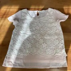 ③grove 刺繍入り 半袖トップス Mサイズ