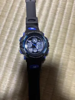 デジタル腕時計☆数回使用