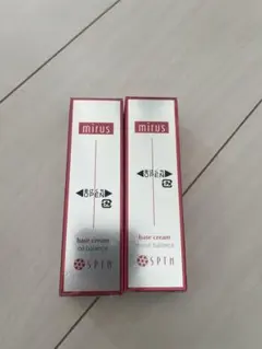 新品SPTM mirus ベースクリーム 2本セット化粧下地 SPF24PA++のサムネイル