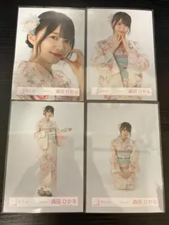 櫻坂46 森田ひかる 2025 浴衣 生写真 コンプ