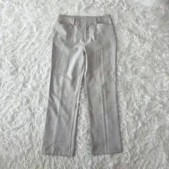 センタープレスきれいめスタイルスラックス L