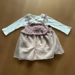 【新品】 petit main プティマイン チュニックワンピース風 女の子