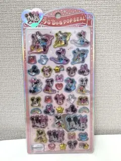 ミッキー&ミニー うるちゅるポップシール