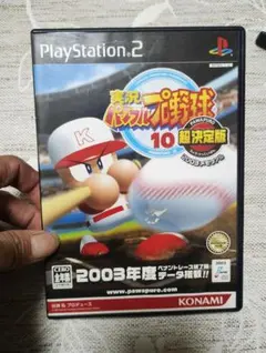 パワプロ野球10 PIayStation2 PS2 スポーツ 2003年度版