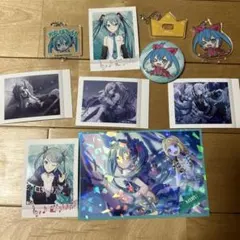 プロセカ　初音ミク まとめ売り　キーホルダー 缶バッチ アクスタ カード